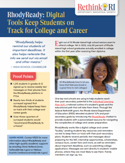 RhodyReady | RI Department of Education